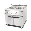Gas Fryer (2-Tank&2-Basket) With Cabinet（BGF-985）