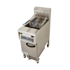 Vertical 2-Tank Computer Fryer With Oil Filter Cart （4-Basket） BDF-30-2