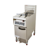 Vertical 2-Tank Computer Fryer With Oil Filter Cart （4-Basket） BDF-30-2