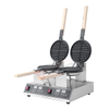 Double Head Four Heart Waffle Furnace