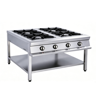 4-burner Gas Stove with Lower Shelf(BEH-5)
