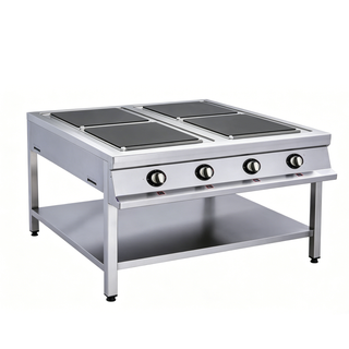 4-burner Electric Stove (with Lower Shelf) BEH-4