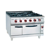 Gas Range With 6-burner&oven