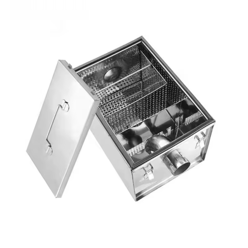 Kitchen using portable stainless steel grease trap for water and oil separator FOB Reference Price