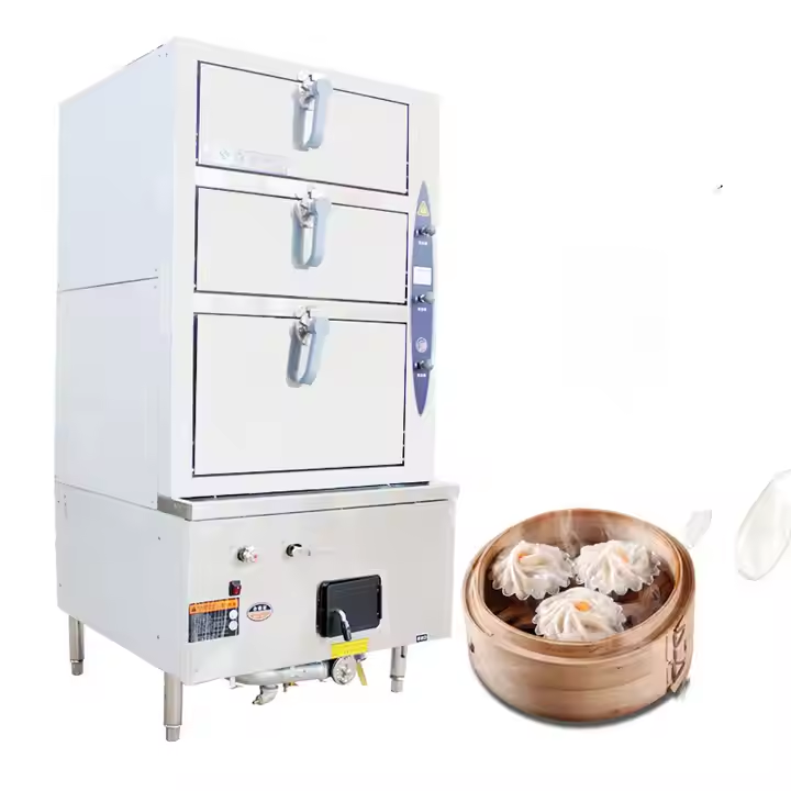 RUITAI commercial steamer machine three deck electric gas seafood steamer cabinet (1 review) 2 orders